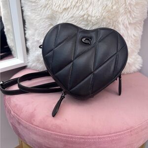 Coach Black Heart Crossbody bag